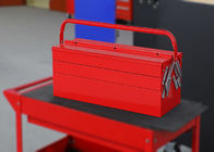 Garasi Toolbox Profesional Logam Yang Dapat Disesuaikan dengan 5 Baki Untuk Alat Toko