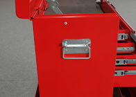 ISO9001 24 Inch Warna Merah Garasi Alat Logam Kabinet + Alat Dada Combo