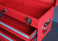 Kotak Alat Tahan Air Kecil Merah / Hitam / Biru Dengan Pegangan, Alat Mekanik Dada