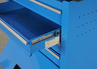 Garage Storage Movable 616mm Tool Cabinet Combo Dengan Pintu Warna Biru