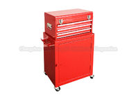 18 Inch Red Rolling Storage Garage Tool Box Cabinets Systems Dengan Pintu Bawah