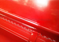 Garasi Merah 14 Laci 680mm 27 Inch Alat Kabinet Combo Pada Roda
